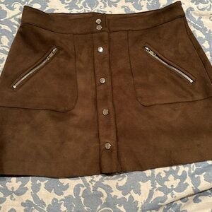 Olive skirt
